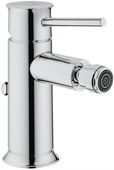 BauClassic Смеситель для биде с донным клапаном, хром 32864000 - фото 50338