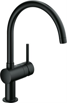 Minta Смеситель для мойки, C- излив, черный бархат 32917KS0 - фото 50382
