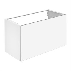 PLAN Тумба под умывальник 1000x490x605 mm, белая 32972300000 - фото 50425