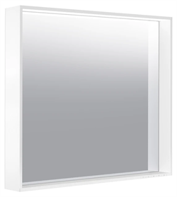 PLAN Зеркало с подсветкой 800x105х700 mm кашемир 33097182500 - фото 50433