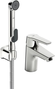 Saga смеситель для раковины с гигиеническим душем 3912F - фото 50769