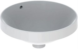 Geberit VariForm Раковина встраиваемая в столешницу круглой формы, D=40 см, без отв. под смеситель, с отв. перелива 500.700.01.2 - фото 51397