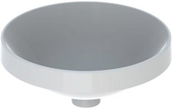 Geberit VariForm Раковина встраиваемая в столешницу круглой формы, D=40 см, без отв. под смеситель, без отв. перелива 500.702.01.2 - фото 51403
