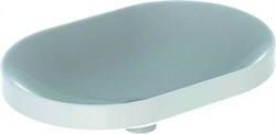 Geberit VariForm Раковина встраиваемая в столешницу эллиптической формы, 60х40 см, без отв. под смеситель, без отв. перелива 500.730.01.2 - фото 51418