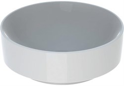 Geberit VariForm Раковина с установкой на столешницу круглой формы, D=40 см, без отв. под смеситель, без отв. перелива 500.768.01.2 - фото 51451