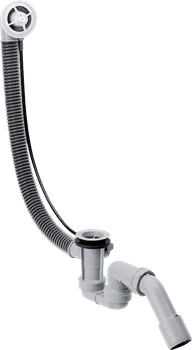 HG Flexaplus слив-перелив для ванны (скрытая часть) 58140180 - фото 51645