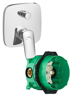 Set HG Logis смеситель для ванны (71405000+01800180) 71405000S - фото 51932