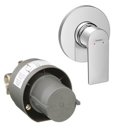 Set HG Rebris E смеситель для душа встройка (72659000+13620180) 72659000S - фото 52252