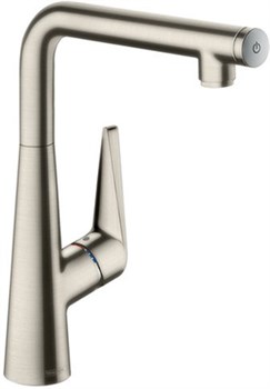 HG Talis S 300 смеситель для кухни сталь 72820800 - фото 52302