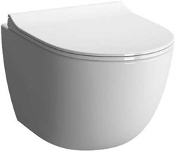 Sento Rim-ex подвесной безободковый унитаз (НУЖНА КРЫШКА 130-003-009, 86-003-009) 7748B003-0075 - фото 52552