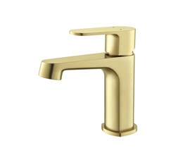 ОБЕРОН смеситель для раковины 98, без донного клапана, шлиф. золото AQ1210BG