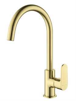 ОБЕРОН смеситель для кухни, шлиф. золото AQ1282BG
