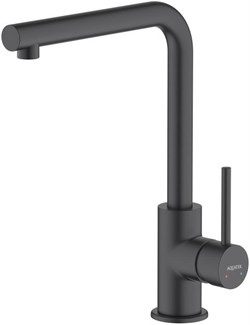 ЕВРОПА смеситель для кухни, матовый черный AQ1380MB - фото 54646