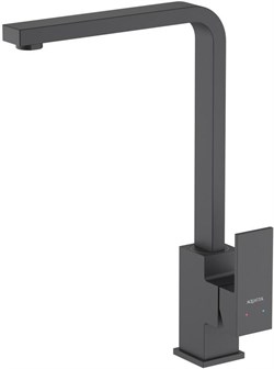 ЛИБРА смеситель для кухни, матовый черный AQ1680MB - фото 55256