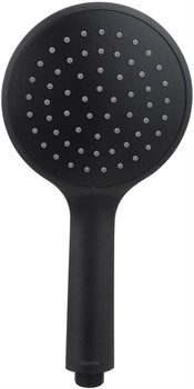ВЕГА ручной душ 1jet, матовый черный AQ2001MB - фото 55442