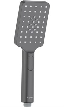 ЛИРА ручной душ Select 80 3 jet, матовый черный AQ2005MB - фото 55491