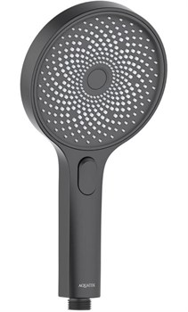 ОБЕРОН ручной душ Select 130 3 jet, матовый черный AQ2007MB - фото 55521