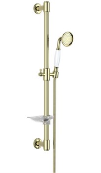 КЛАССИК душевой гарнитур 1jet 65 см, полир. золото AQ2020PG