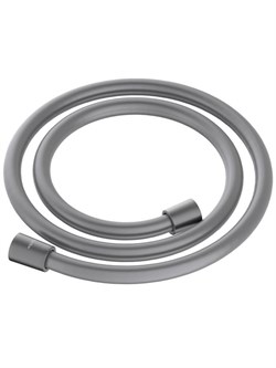 шланг для душа 120 см ПВХ, оружейная сталь (шлиф. черный хром) AQ2104BGM - фото 56021