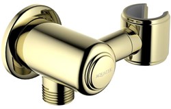 КЛАССИК шланговое подсоединение с держателем, полир. золото AQ2462PG