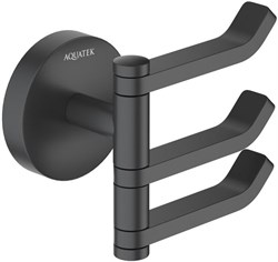 БЕТТА крючок тройной, матовый черный AQ4632MB - фото 57667