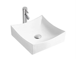 раковина 400*400*130 для установки на столешницу AQ5516-00 - фото 58097