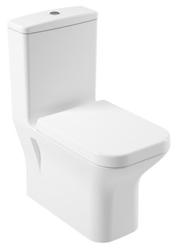 Nita унитаз напольный, с тонким сиденьем с микролифтом, Serel NT12SL - фото 60195