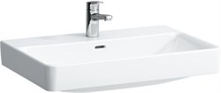 PRO S  Раковина 700 x 465 x 95 mm, 1 отверстие для смесителя по центру, цвет белый 8.1096.7.000.104.1 - фото 60421