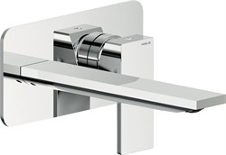 SEVEN смеситель для раковины настенный (внешняя часть) SE124198/1CR - фото 60577