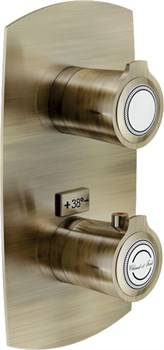 SOFI термостатический смеситель для душа (внешняя часть), бронза SI98102BR - фото 61146