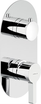 LIRA смеситель для ванны (внешняя часть) WE81102/LRCR - фото 61563