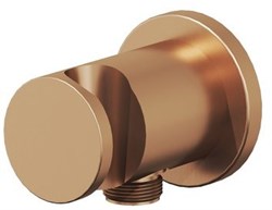 Настенный отвод для душа с держателем 706.60RGB РОЗОВОЕ ЗОЛОТО X07P708 - фото 62989