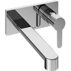 Смеситель для умывальника PU 019.00 настенный монтаж X070146 - фото 63582