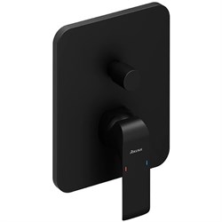 Смеситель настенный с переключателем FL 065.20 для R-box черный X070179 - фото 63690