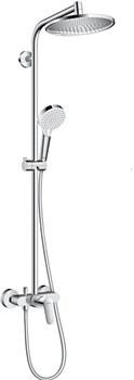 HG Crometta S 240 1jet Showerpipe Ecosmart душевая система 27269000 - фото 64371
