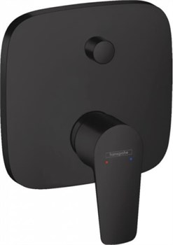 HG Talis E смеситель для ванны (внешняя часть) матовый черный 71474670 - фото 64665