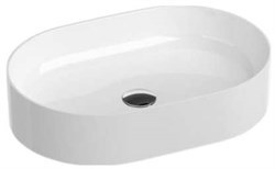 Умывальник CERAMIC 550 O SLIM белый XJX01155001 - фото 66015