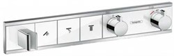 Set HG RainSelect термостатический смеситель для душа (15356400+15311180) белый/хром 15356400S - фото 66248