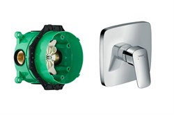 Set HG Logis смеситель для душа (71605000+01800180) 71605000S - фото 66503