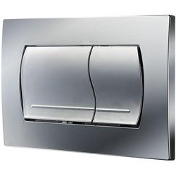 Active панель смыва 52B хром матовая (ПЭК) 8901150B2 - фото 66587