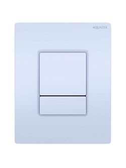 (025AQ) Панель смыва Белая для INSP-0000002 Pneumo N PNN-0000001 - фото 67443