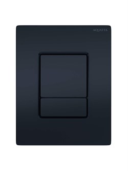 (025DQ) Панель смыва Черная матовая для INSP-0000002 Pneumo N PNN-0000005 - фото 67451