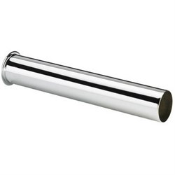 Отбopтoвaннaя тpyбкa 32 х 200 пpямая, латунь хромированная, модель 9945-143 100599 - фото 68175