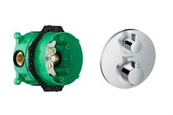 Set HG Ecostat S термостатический смеситель для душа (15758000+01800180) 15758000S - фото 70565