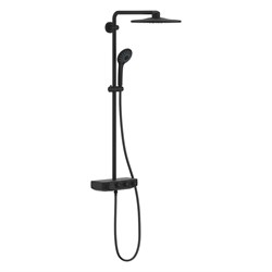 Euphoria SmartControl System 310 Duo Душевая система с термостатом для настенного монтажа, фантомный чёрный 22120KF0 - фото 70784