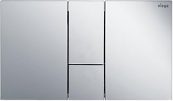 Prevista Панель смыва для унитазов Visign for style 24, пластик, цвет хром, модель 8614.1 773267 - фото 71271
