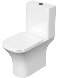 Унитаз напольный, безободковый Aquatek Optima Square 665x345x775 AQ4411-00 - фото 72141