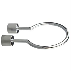 Держатель для фена настенный глянцевый HOTELline 02014.B