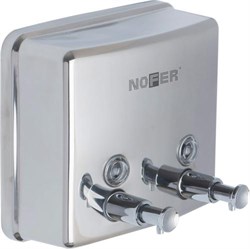 дозатор для мыла с двумя кранами inoxNofer 03005.B 03005.B - фото 73717