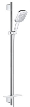 Rainshower SmartActive 130 Душевой гарнитур III, душевая штанга 900 мм, шланг 1750 мм, полочка, хром 26586000 - фото 77657
